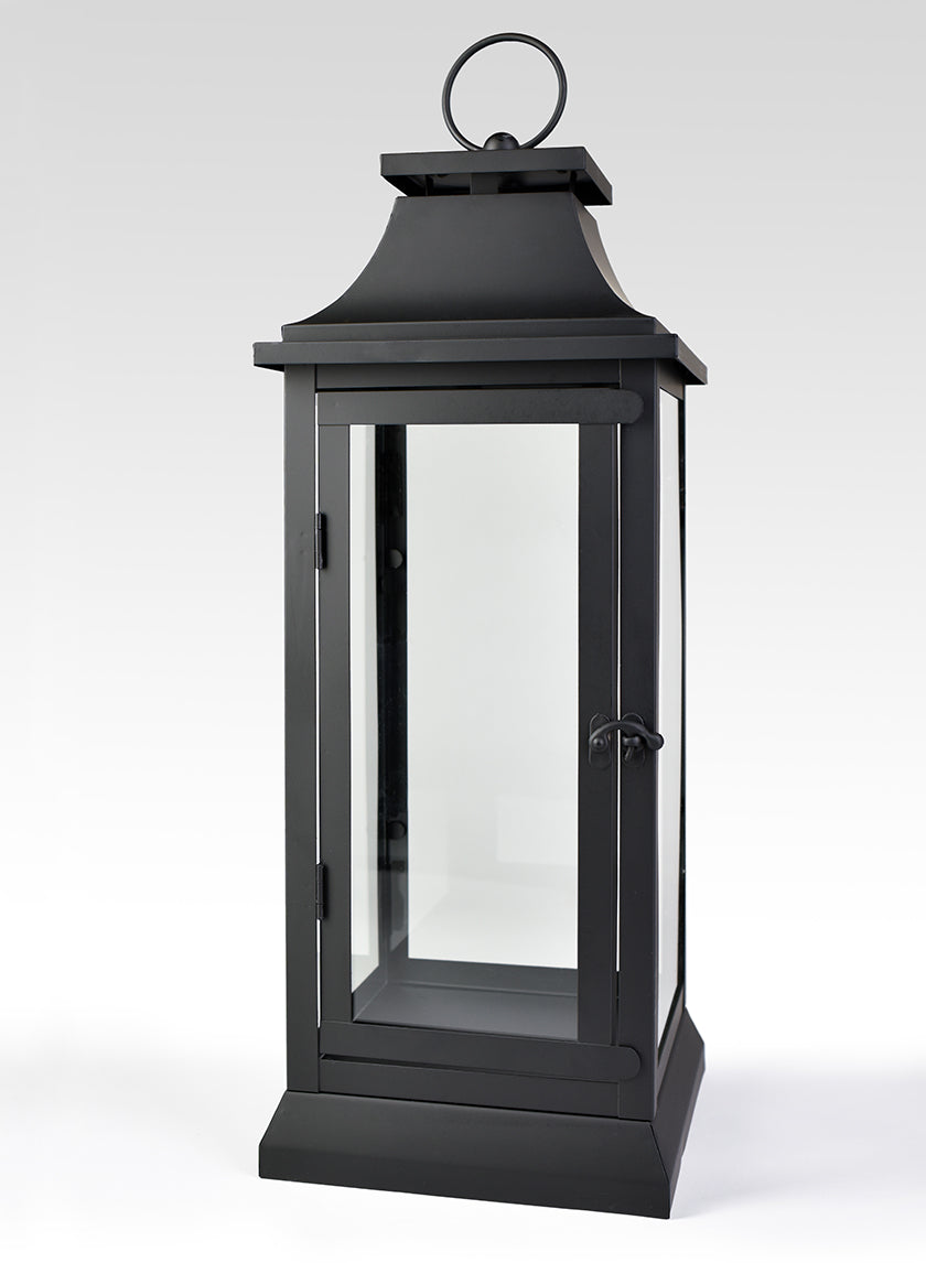 Black Hampton Lanterns Decor Jamali Garden 15in Tall EACH