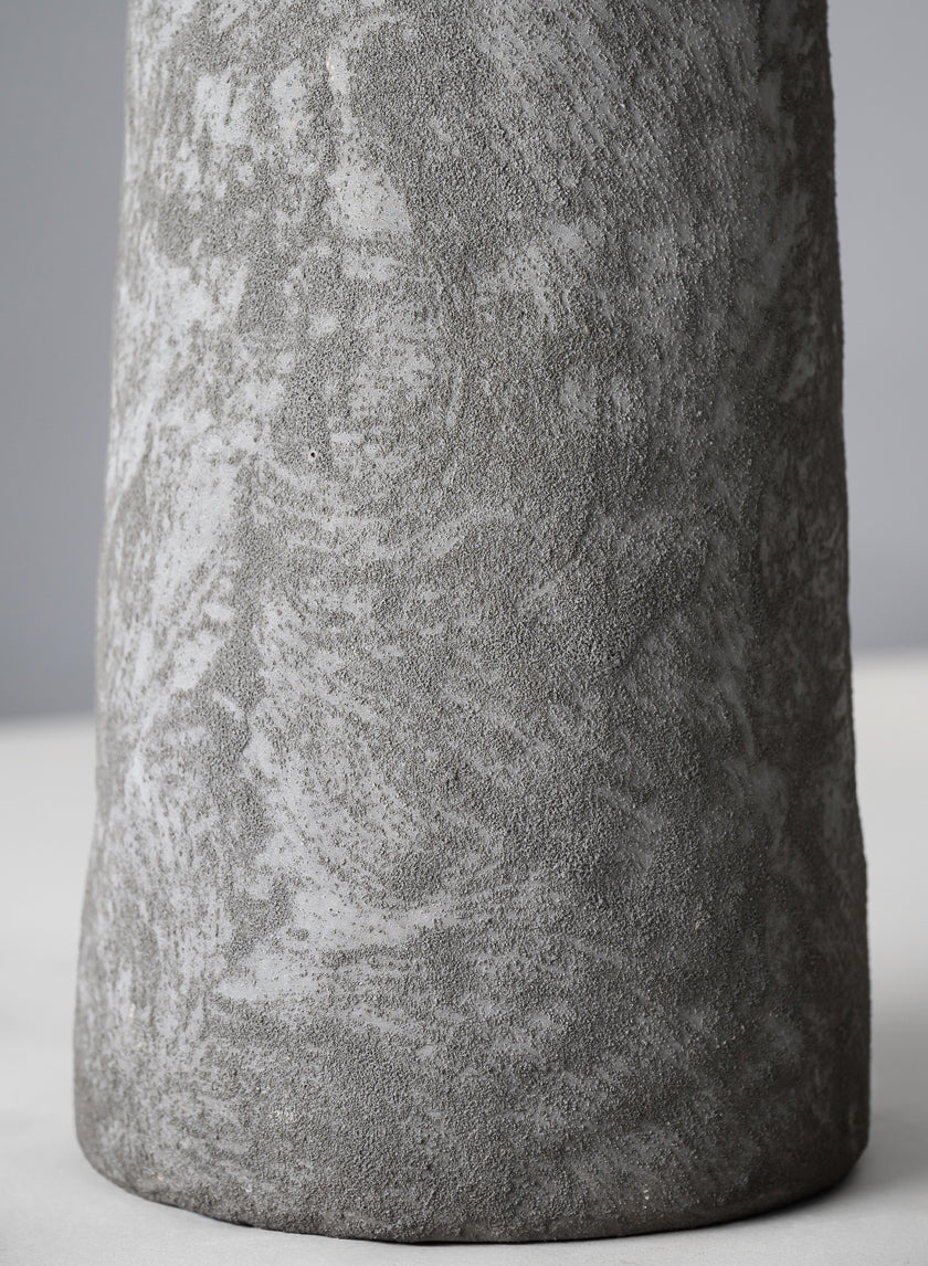 Iquitos Venetian Grey Ceramic Vase Decor Jamali Garden