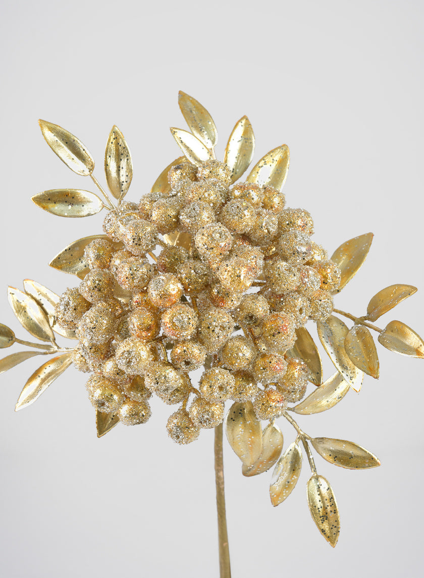 12in Long Gold Spray Decor Jamali Garden