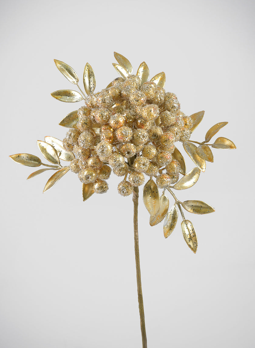 12in Long Gold Spray Decor Jamali Garden