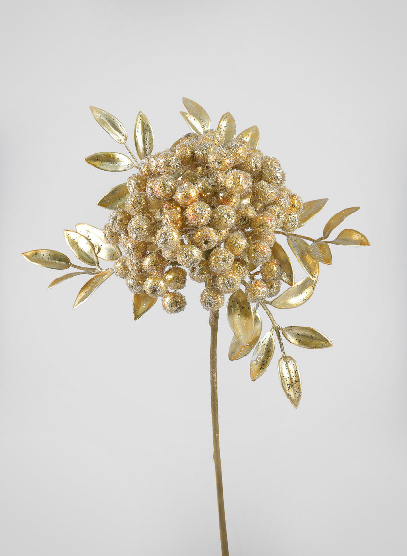 12in Long Gold Spray Decor Jamali Garden