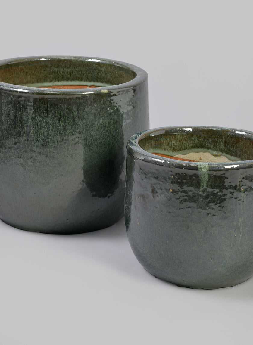 Deck Clay & Ceramic Planters, Bali Jade Decor Jamali Garden