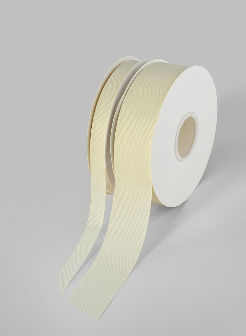 Antique White Grosgrain Ribbon 50 Yard Spool Decor Jamali Garden