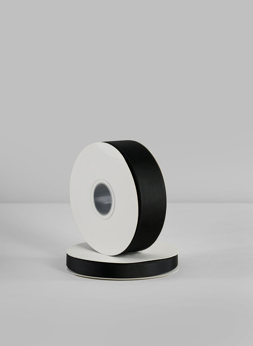 Black Grosgrain Ribbon 50 Yard Spool Decor Jamali Garden
