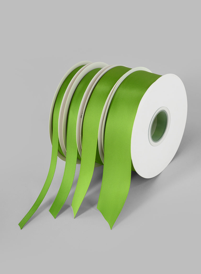Kiwi Double Faced Satin Ribbon 50 Yard Spool Decor Jamali Garden
