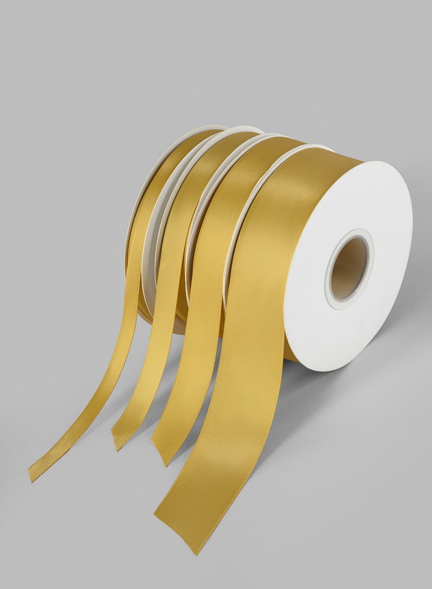 Dijon Double Faced Satin Ribbon 50 Yard Spool Decor Jamali Garden