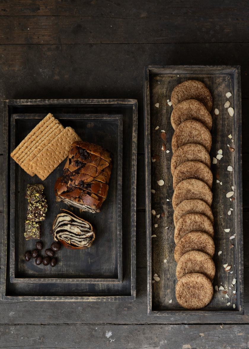 15in Long Alizeh Rectangle Tray Decor Jamali Garden