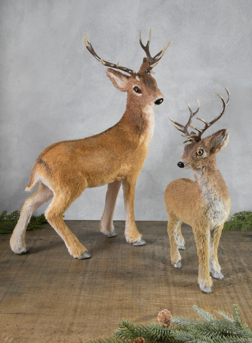 22in Natural Deer Decor Jamali Garden