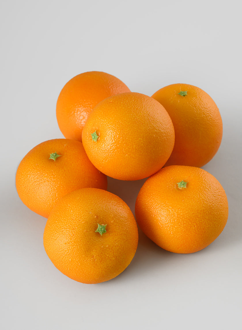 Valencia Orange and Tangerine, Set of 6 Decor Jamali Garden