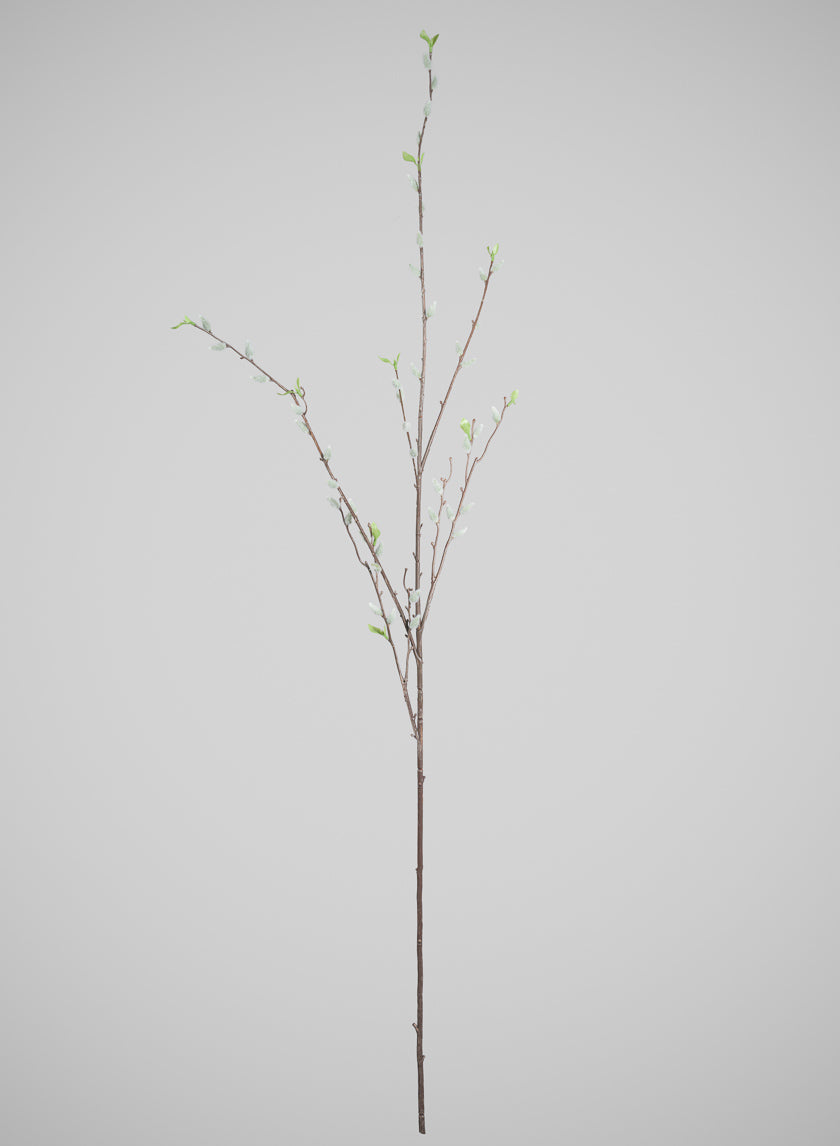 52in Long Pussy Willow Branch, Case of 12 Decor Jamali Garden