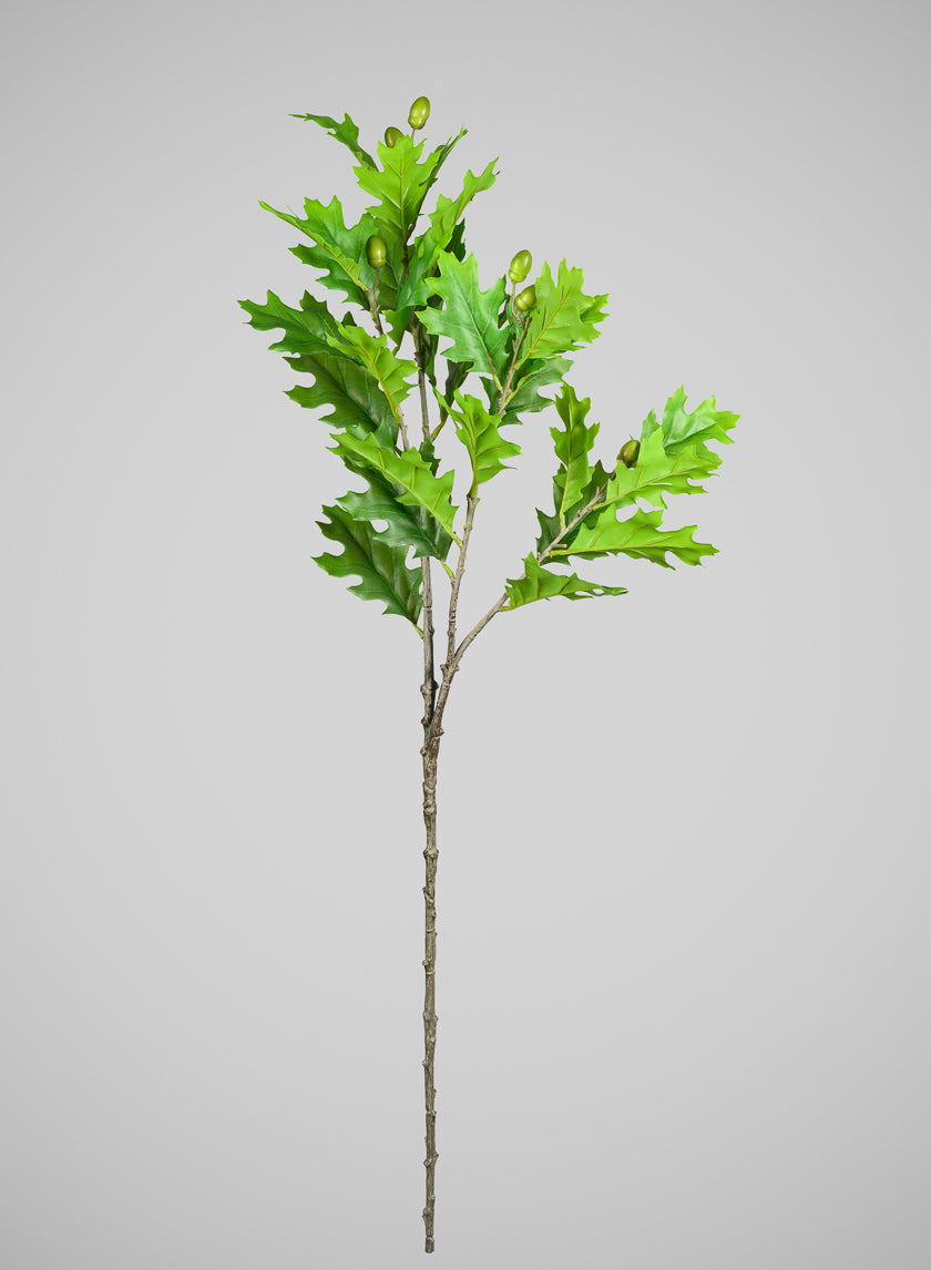 38in Long Real Touch Oak Leaf And Acorns Pick, Case of 6 Decor Jamali Garden