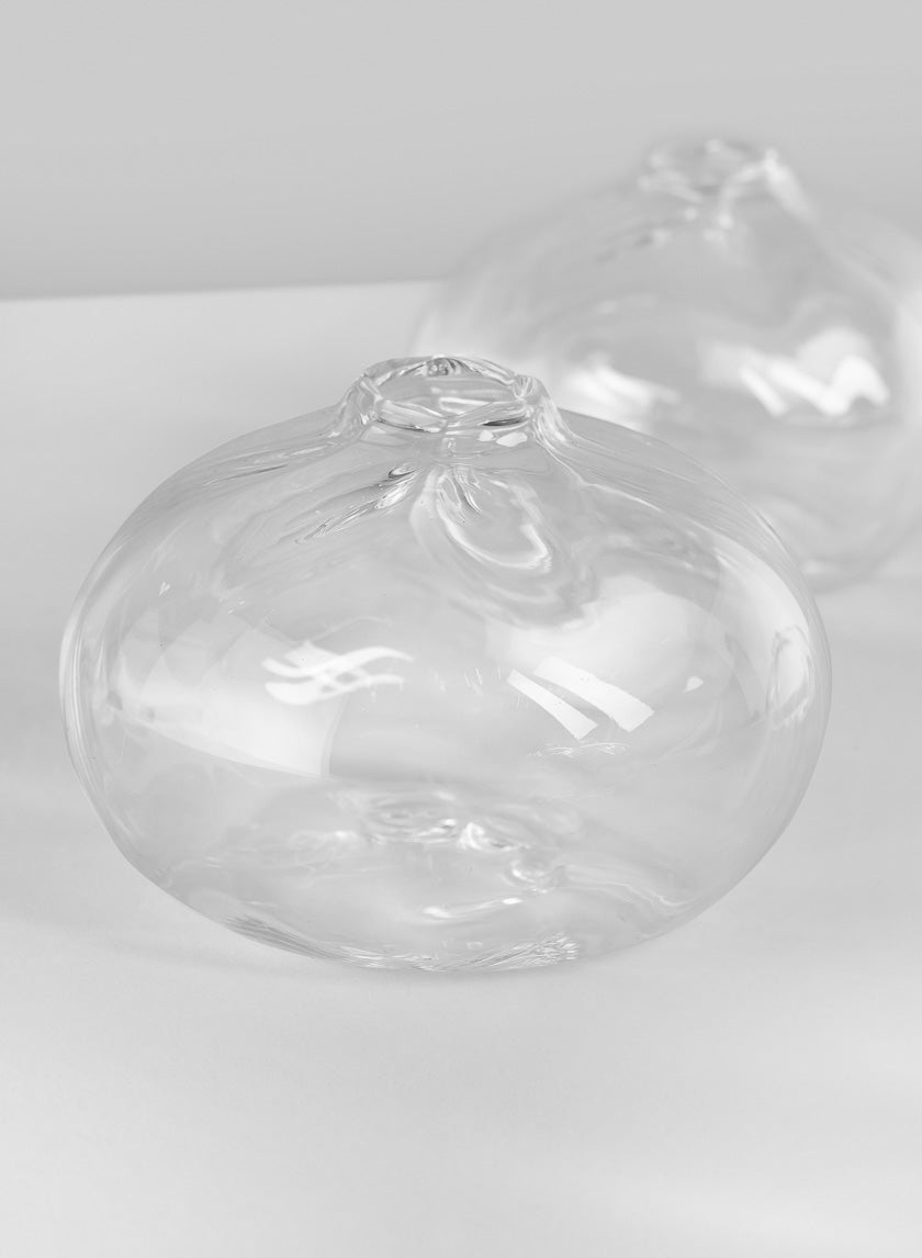 4in Wide Veroce Glass Vase, Mini, Set of 4 Decor Jamali Garden