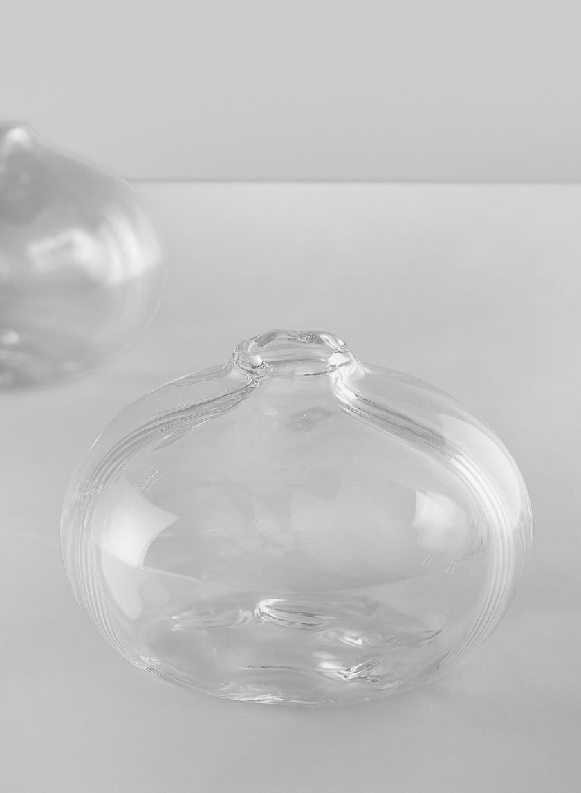 4in Wide Veroce Glass Vase, Mini, Set of 4 Decor Jamali Garden