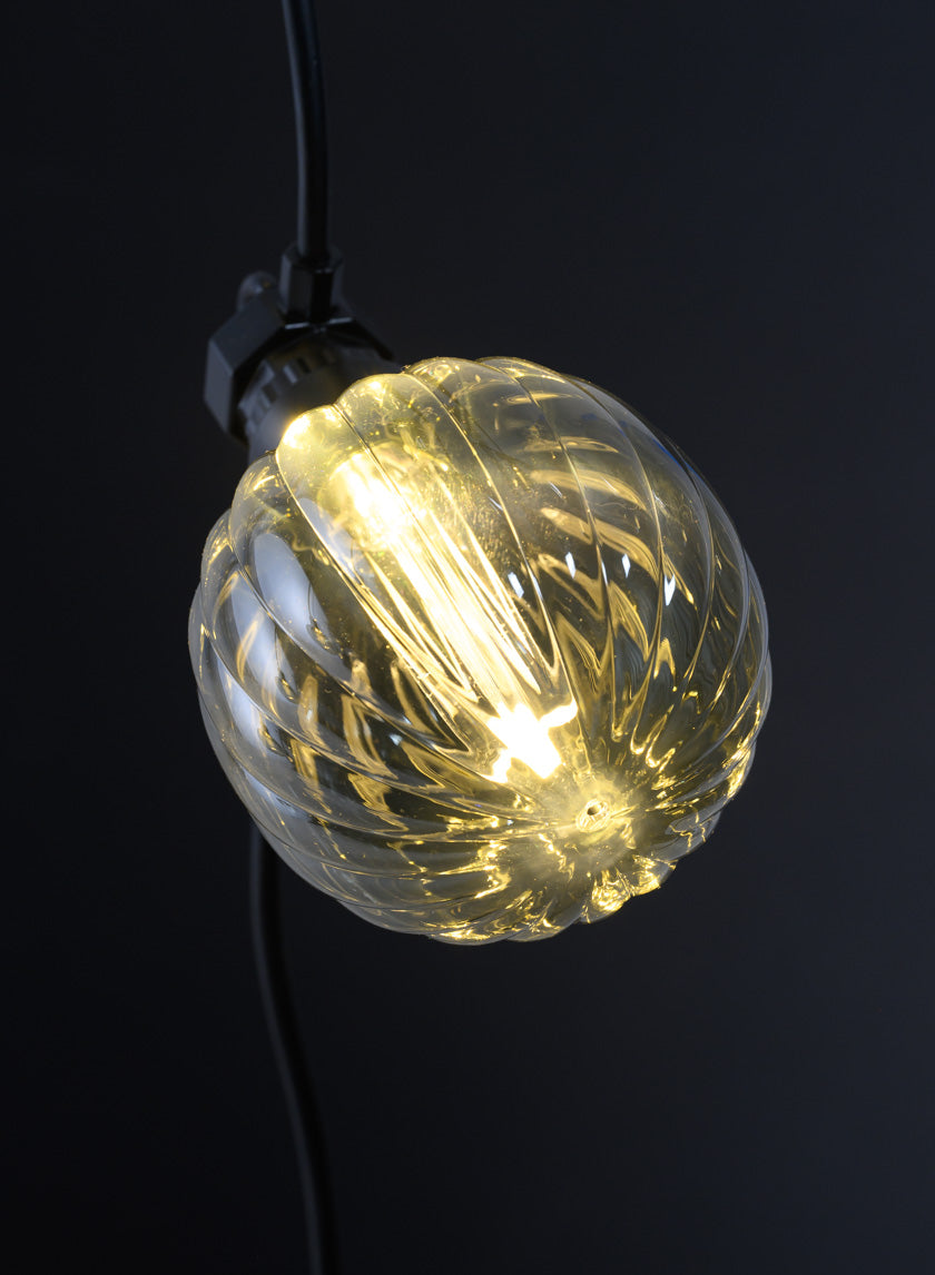 20ft Long Light Patio & Garden Indoor Outdoor Smoke Grey Accent Light Decor Jamali Garden