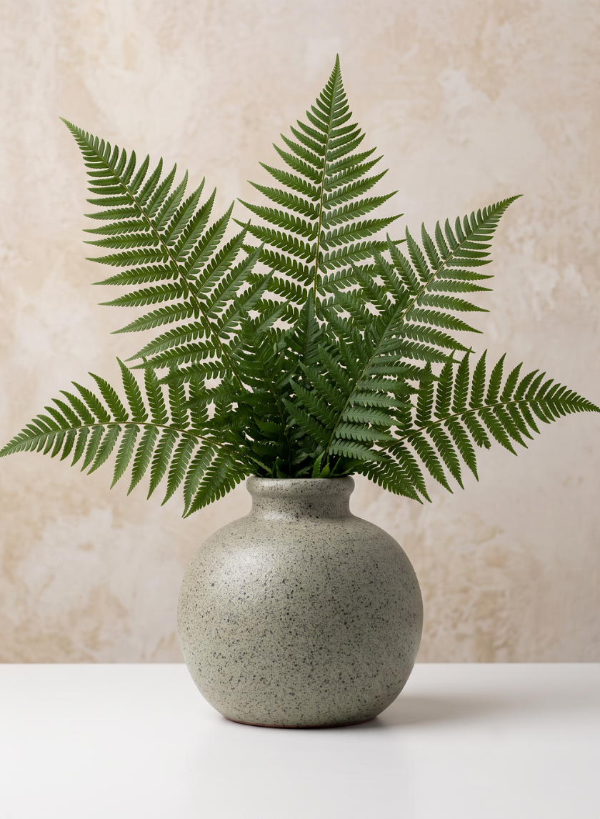 5.75in Wide Stone Uxmal Vase Decor Jamali Garden