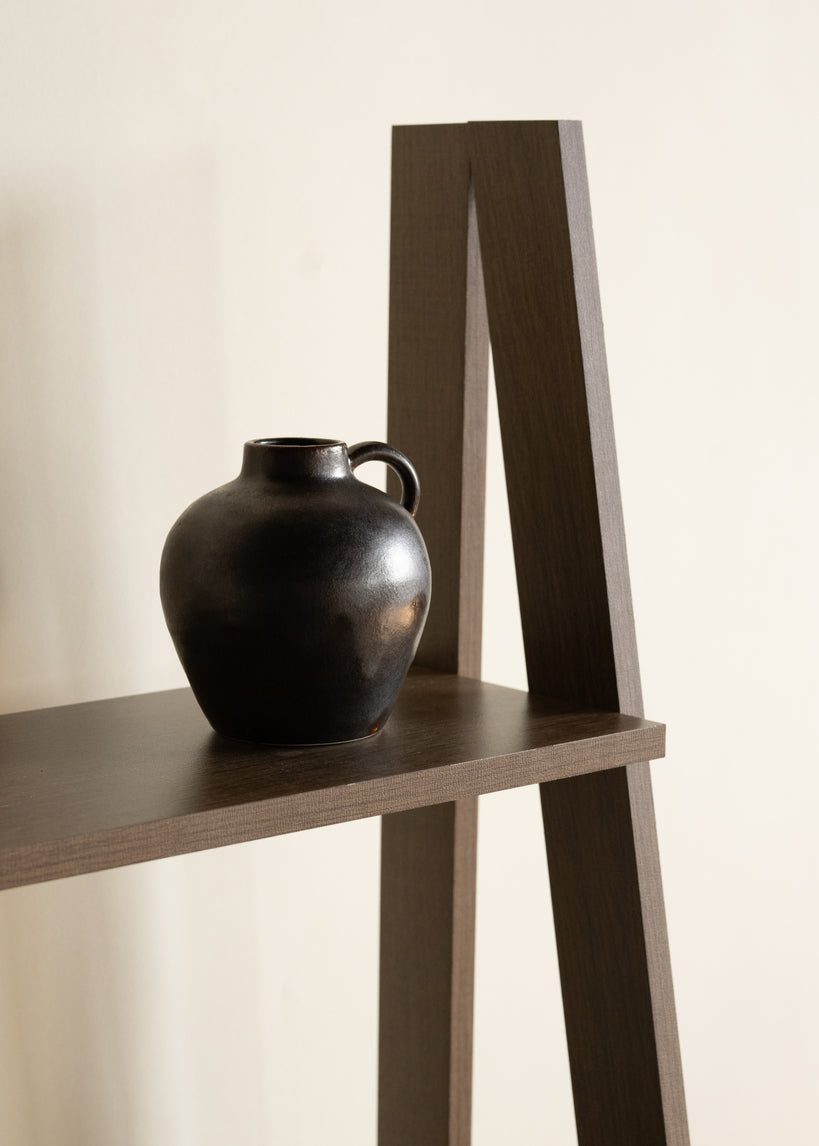 5in Tall Mashiko Aged Brown Artisan Mini Vase Decor Jamali Garden