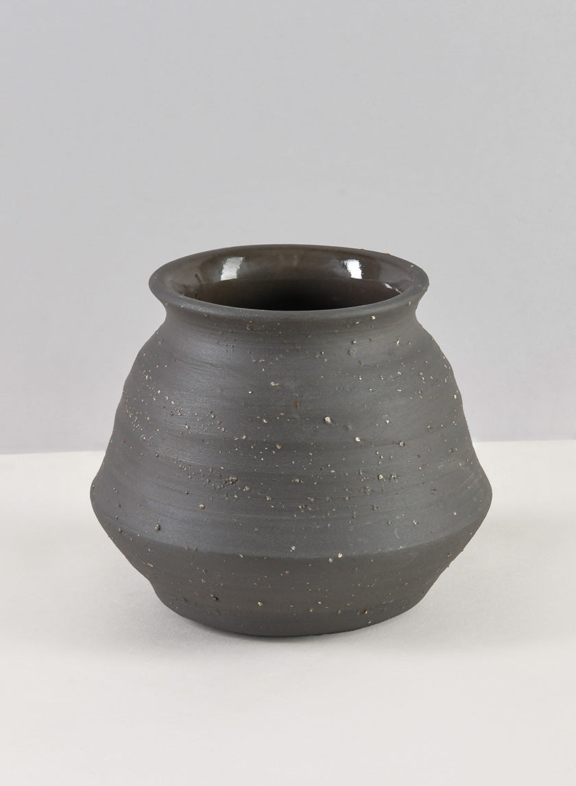 5in Wide Imari Aged Black Artisan Bowl Decor Jamali Garden