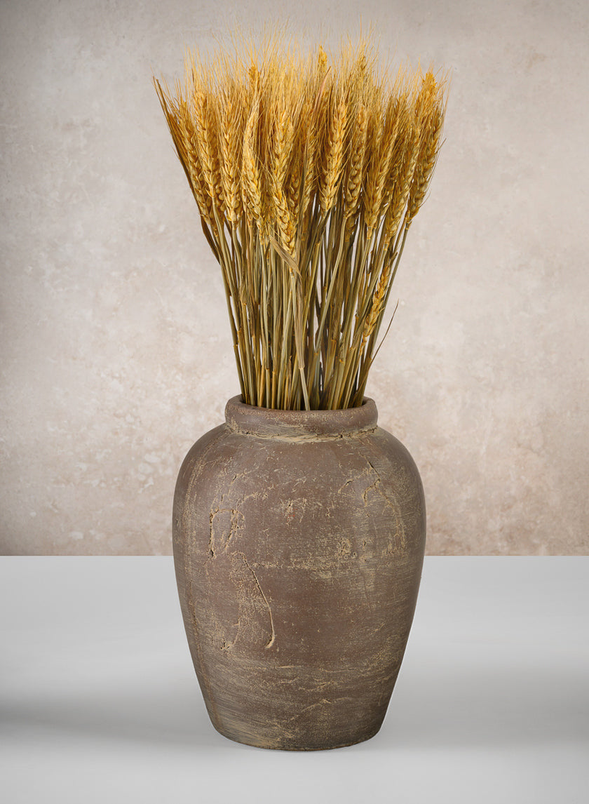 24in Long Natural Dried Wheat Bunch Decor Jamali Garden