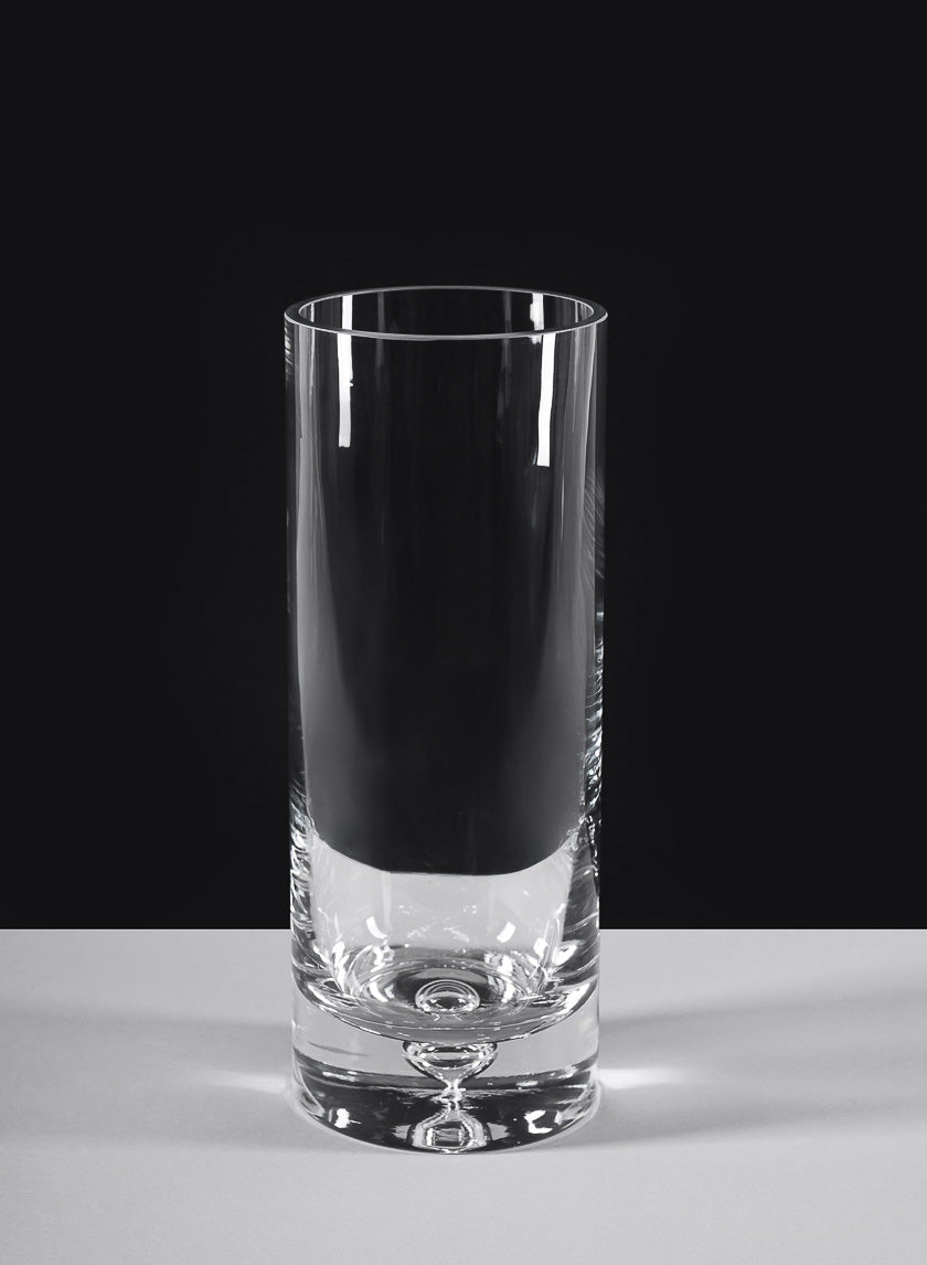 Luxe Cylinder Glass Vase Decor Jamali Garden