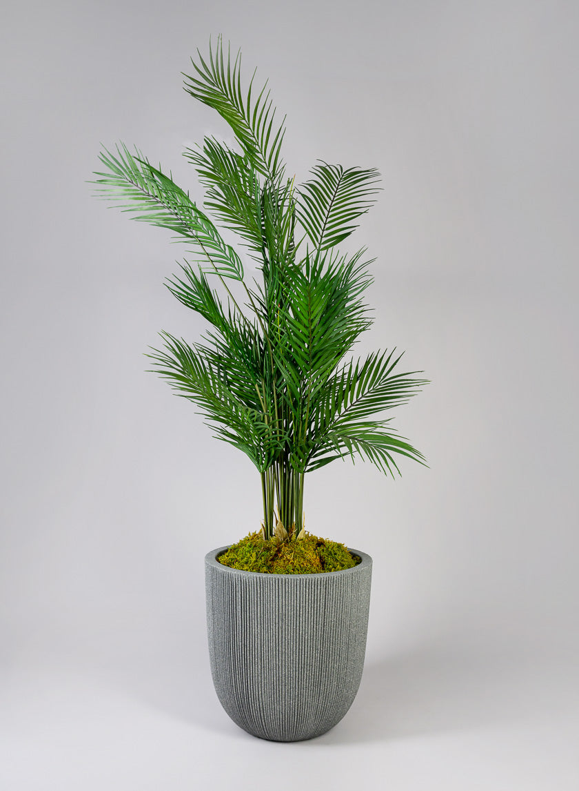 Nordic Gray Real Look PVC Light Weight Planter Decor Jamali Garden