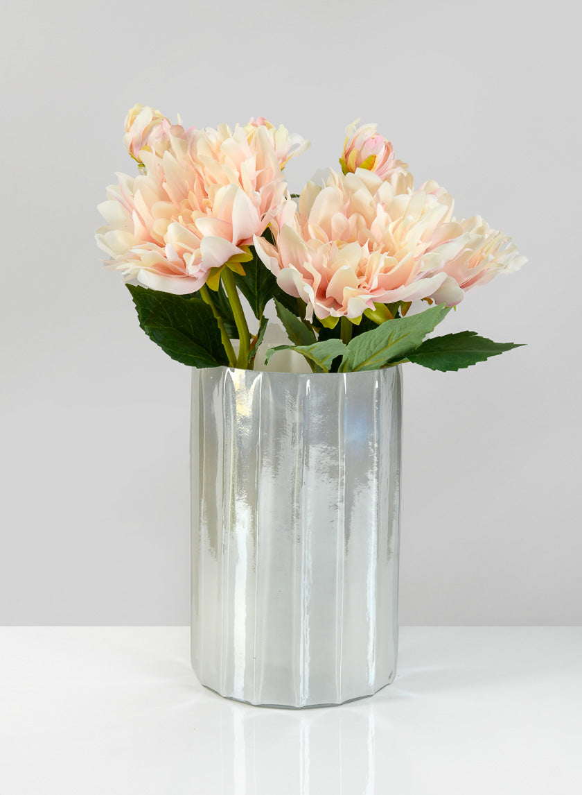 Norvege Pearl White Vase Decor Jamali Garden