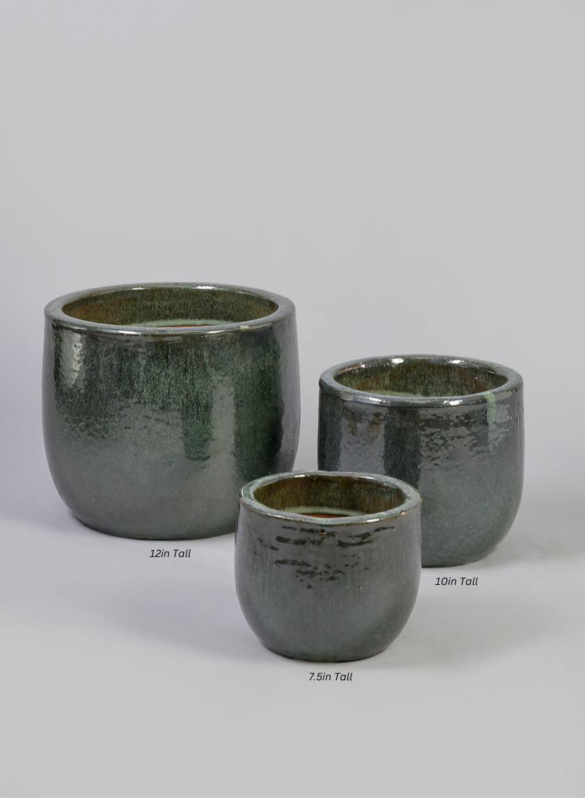 Deck Clay & Ceramic Planters, Bali Jade Decor Jamali Garden