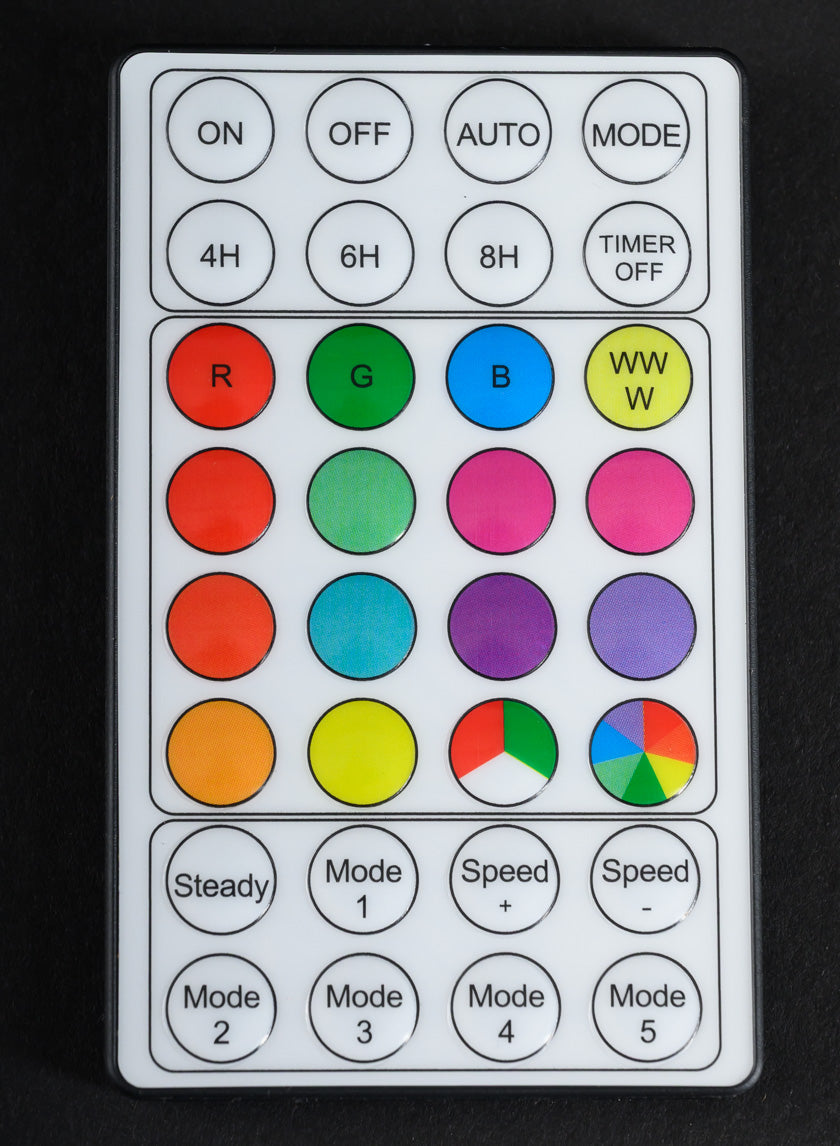 65ft Long 200 LED Remote Controlled All Color Light, Green Cord Decor Jamali Garden