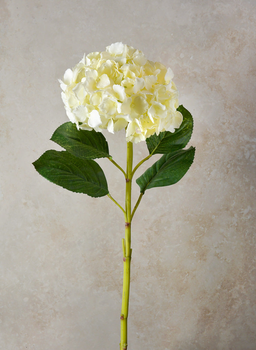 34in Long White Hydrangea Decor Jamali Garden