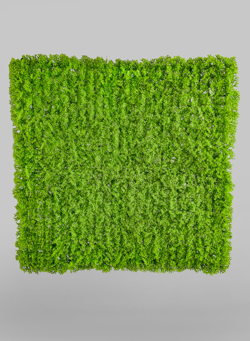 20in Square Realistic Evergreen Moss Mat (Indoor/Outdoor) Decor Jamali Garden