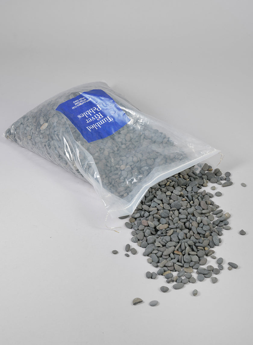 44lbs, Tumbled River Pebbles Decor Jamali Garden