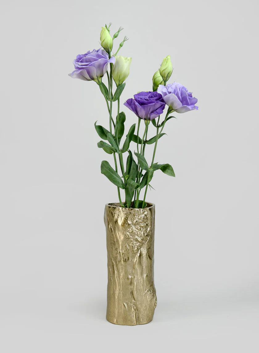 Boulogne Gold Birch Metal Vase Decor Jamali Garden