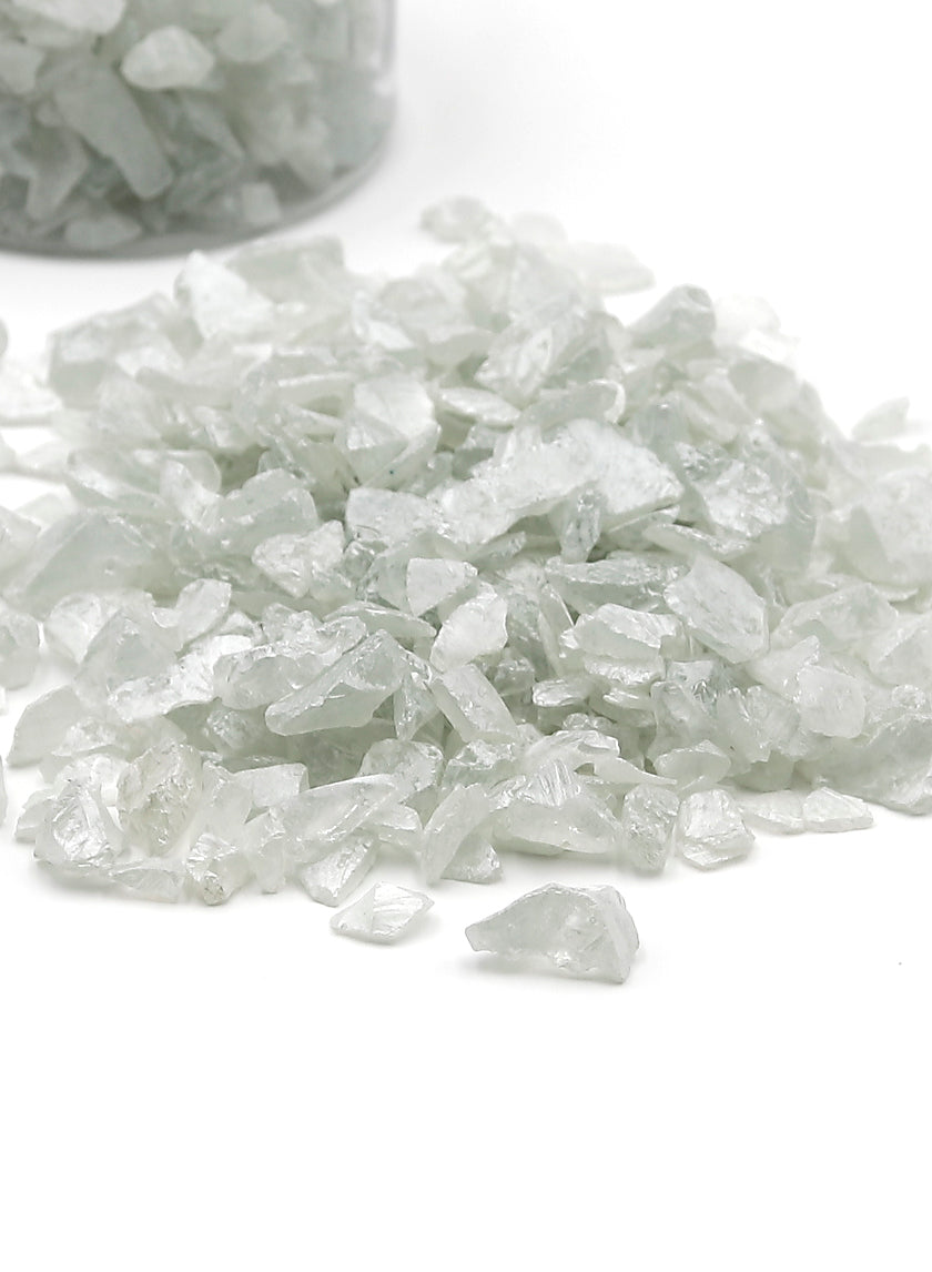 Pearlised Glass Rocks Decor Jamali Garden