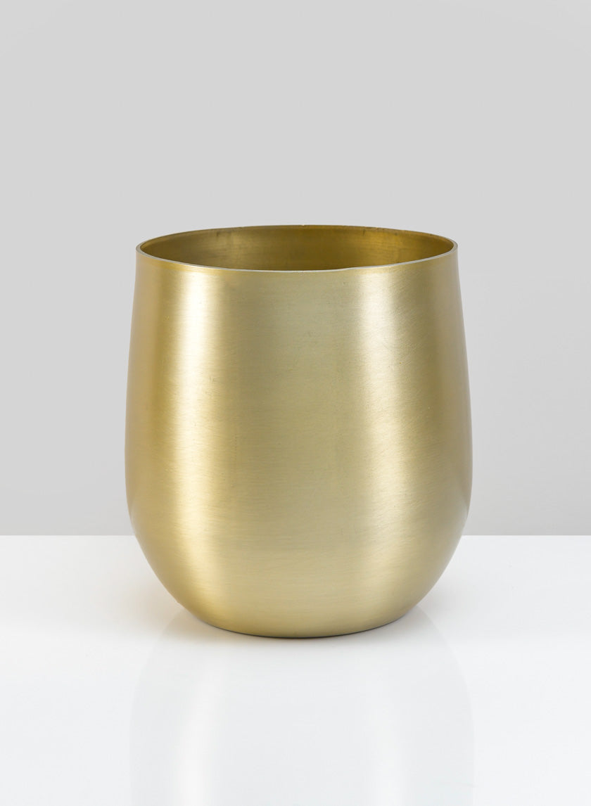 Ragha Brass Look Aluminum Pot Decor Jamali Garden