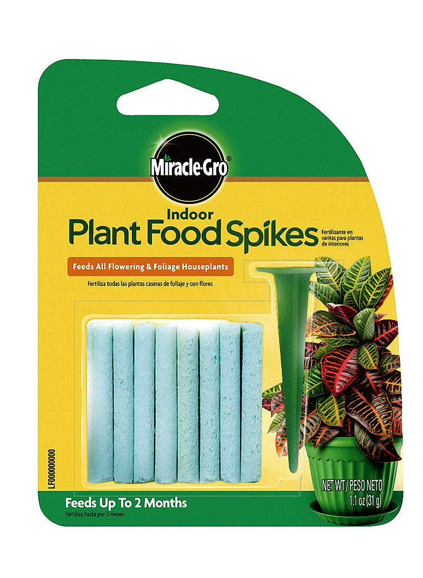 24-Pack Of 1.1oz Miracle-Gro Indoor Plant Food Spikes - 6-12-6 Decor Jamali Garden