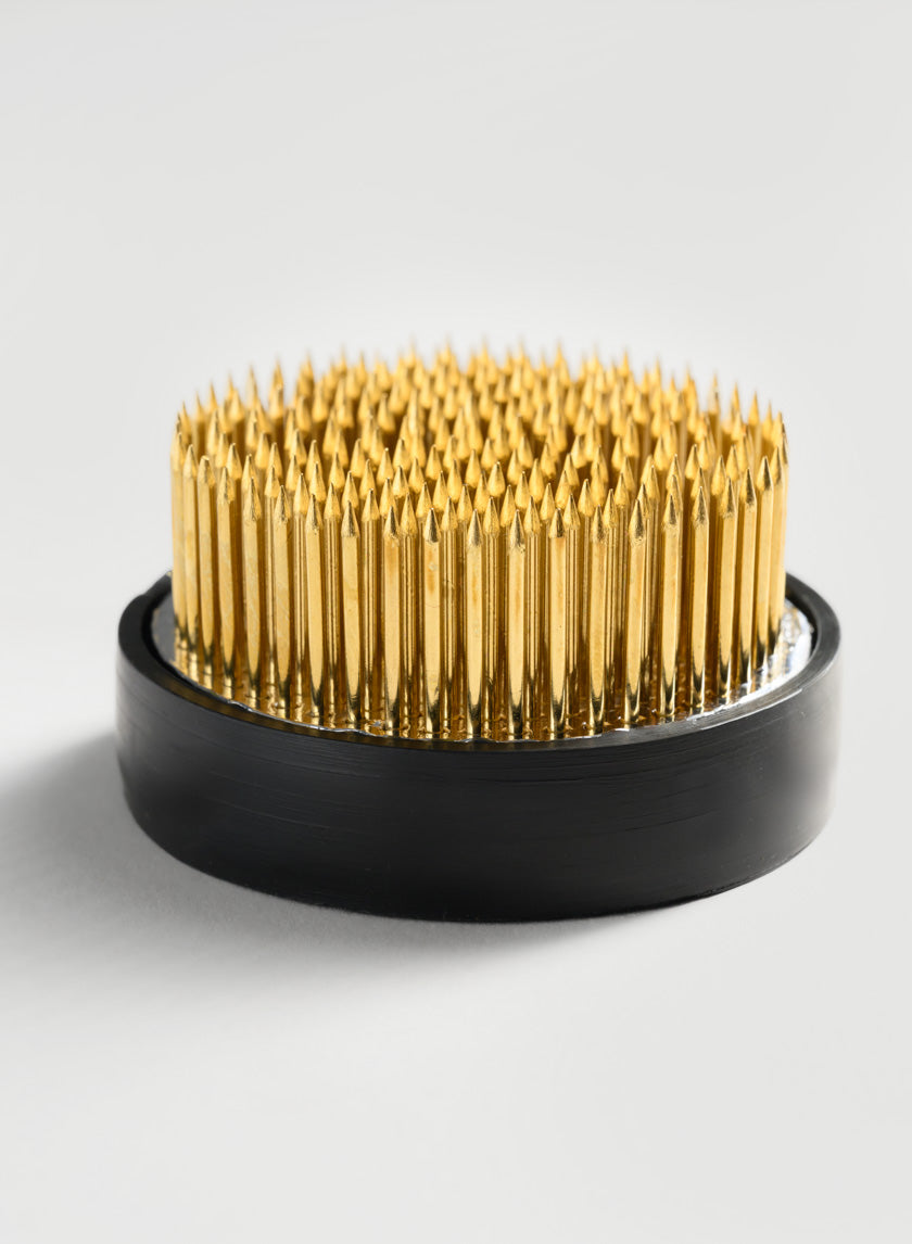 Round Floral Pin Frogs Decor Jamali Garden Silver/Brass 2.4in Round EACH