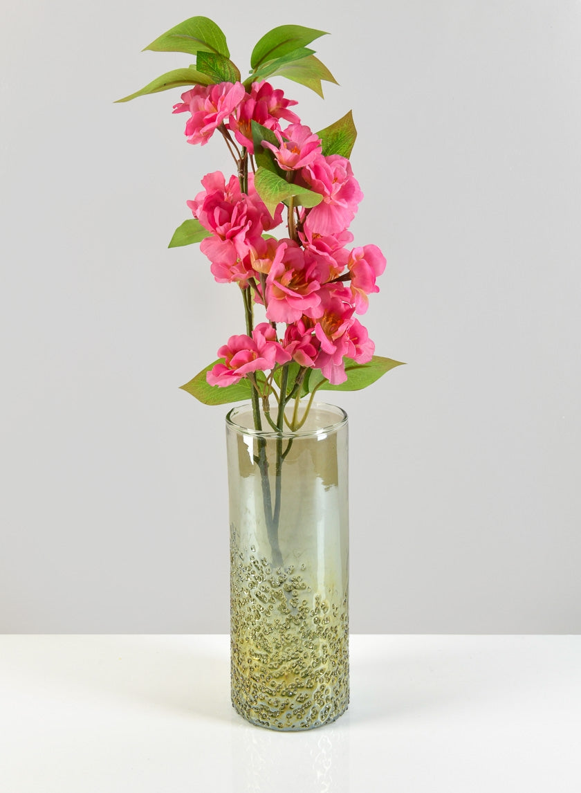 33in Long Pink Cherry Blossom Spray Decor Jamali Garden