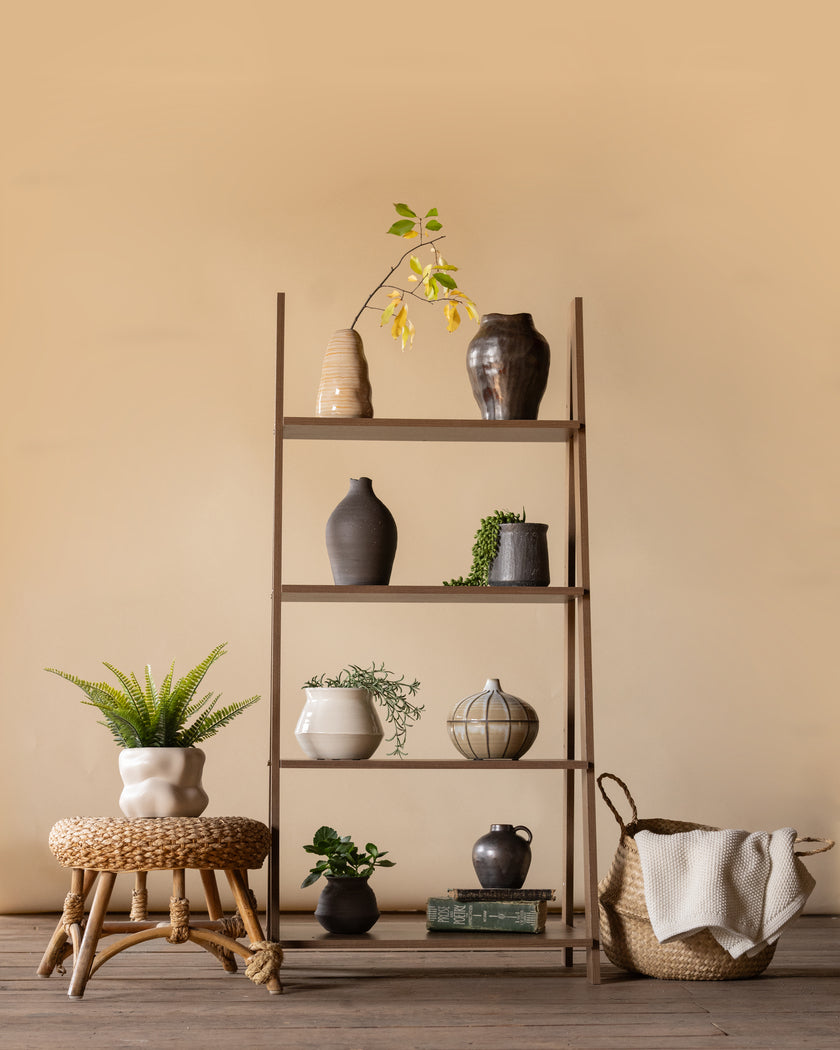 5in Tall Seto Artisan Bowl Decor Jamali Garden