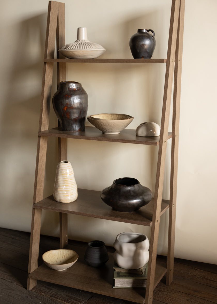 8.25in Wide Satsuma Artisan Bowl Decor Jamali Garden