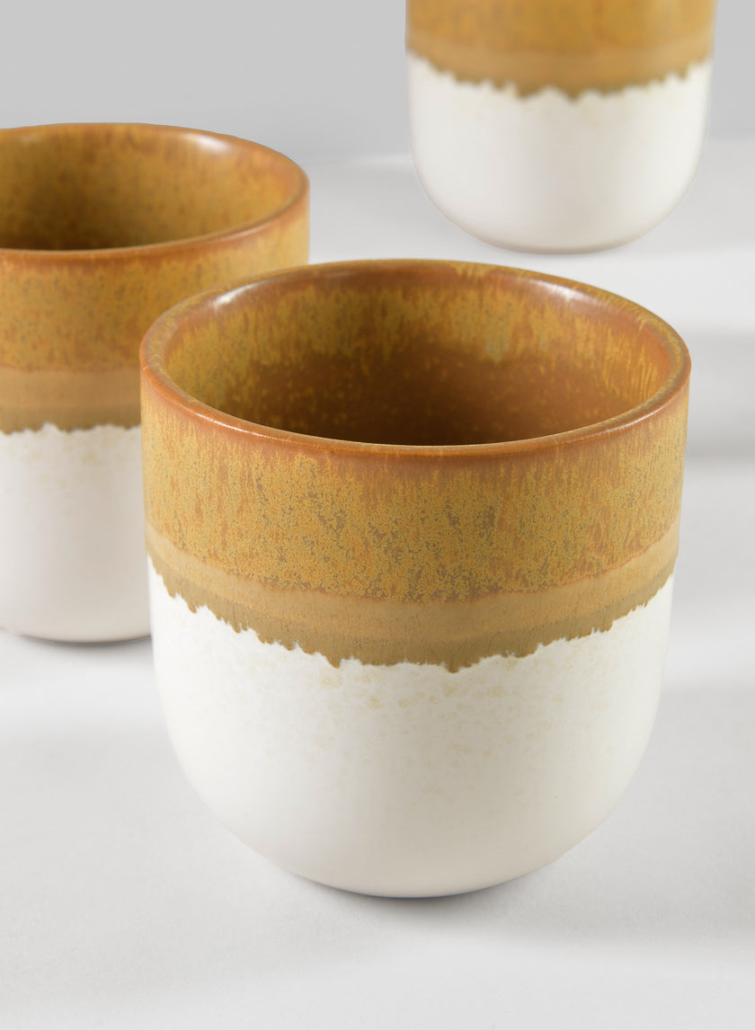 4in Tall Fermier Cache Pot, Set of 4 Decor Jamali Garden