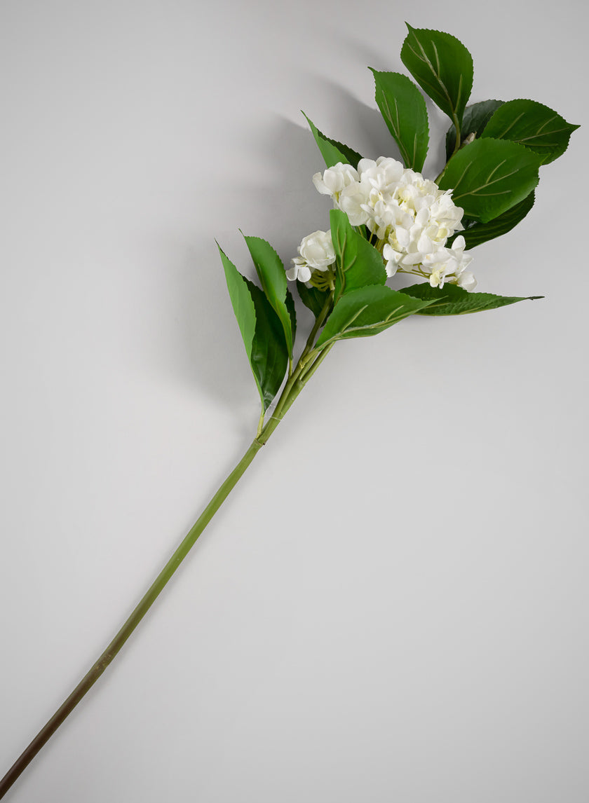 32in Long White Hydrangea Spray, Case of 6 Decor Jamali Garden