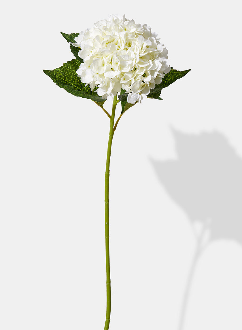 31in Long White Hydrangea Spray Decor Jamali Garden