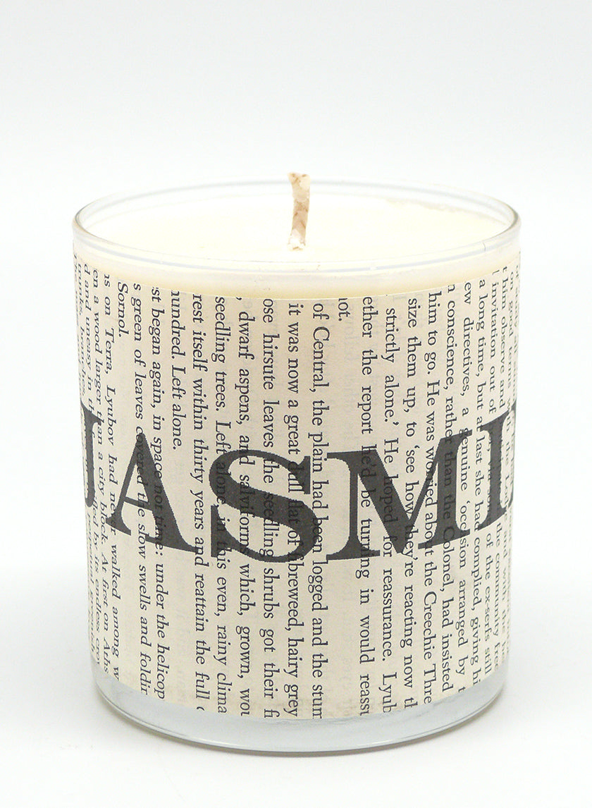 40 Hour Blithe & Bonny Jasmine Scented Candle Decor Jamali Garden