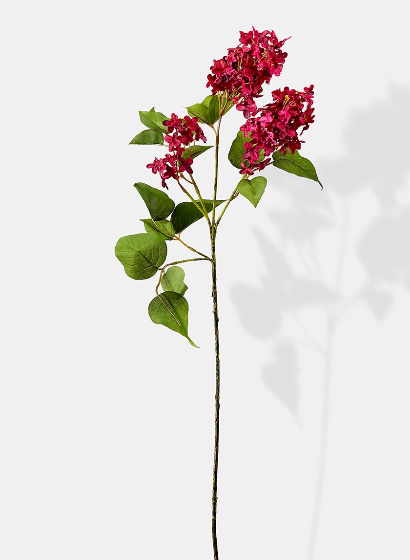 30in Long Burgundy Lilac Spray, Case of 12 Decor Jamali Garden