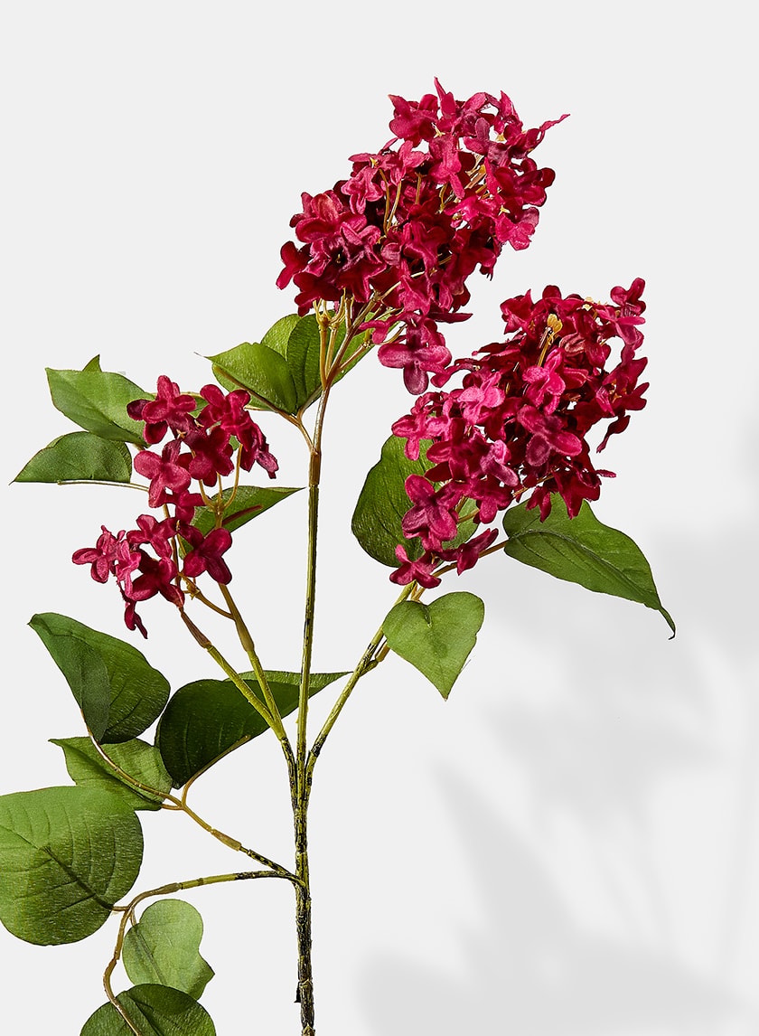30in Long Burgundy Lilac Spray, Case of 12 Decor Jamali Garden