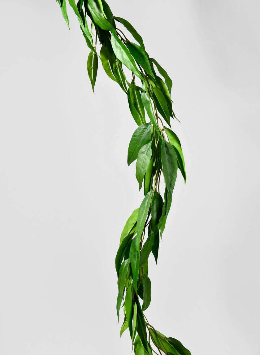 74in Long Leaf Eucalyptus Garland Decor Jamali Garden