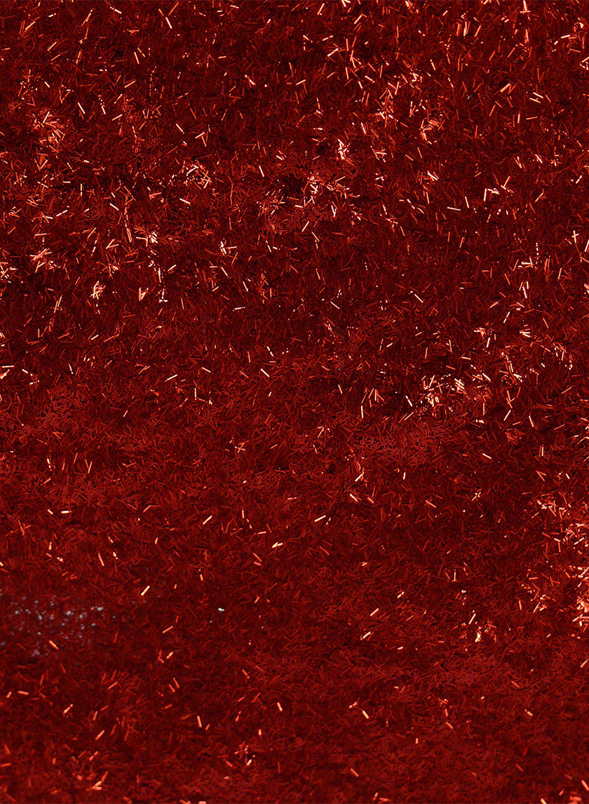 Fine Red Shreds Decor Jamali Garden