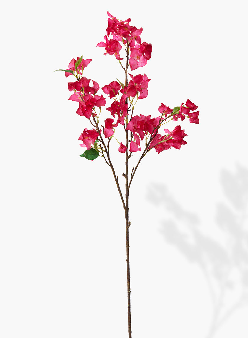 41in Long Fuchsia Bougainvillea Spray, Case of 12 Decor Jamali Garden