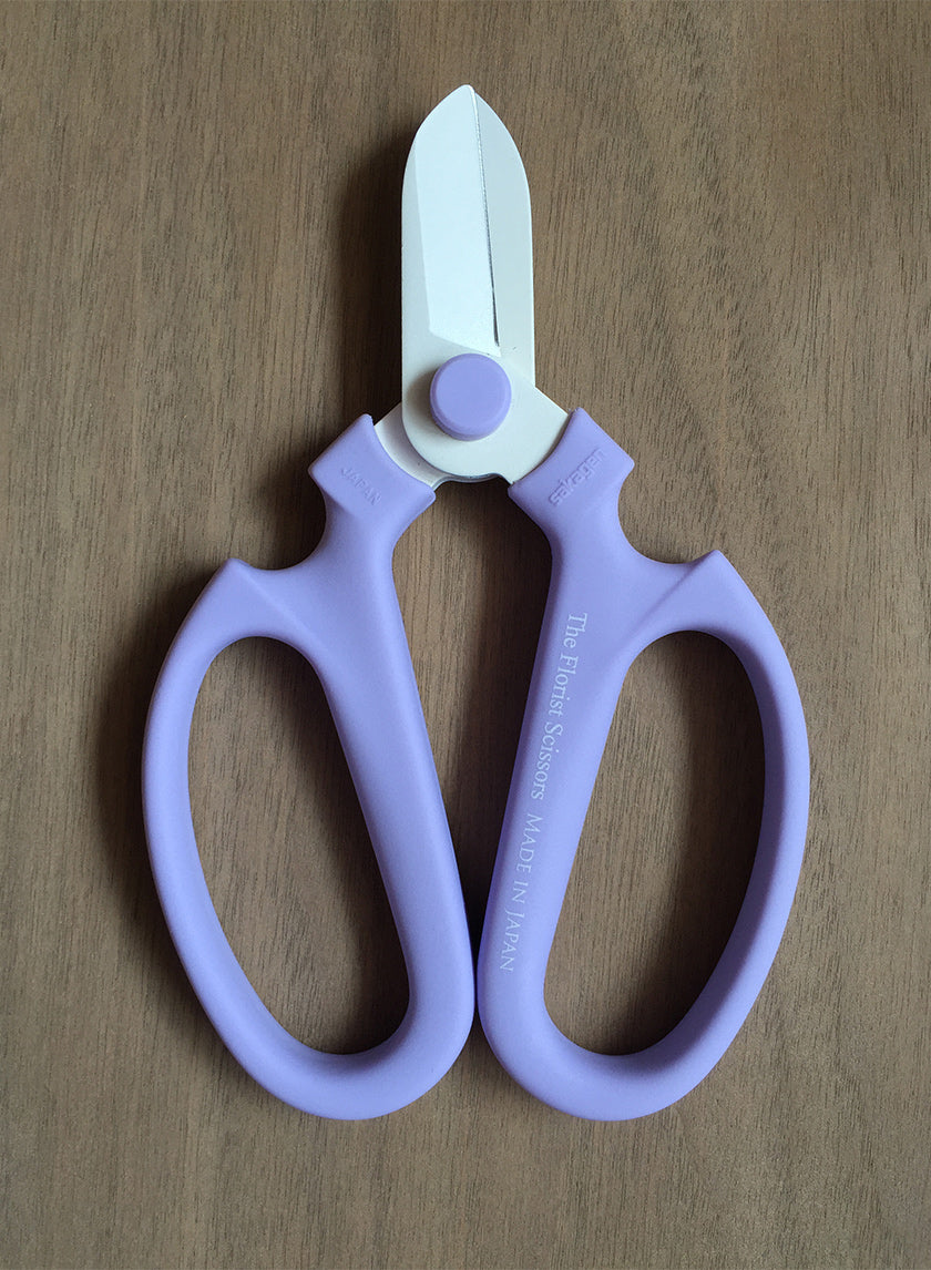 Lavender Sakagen The Florist Scissors, Right-Hand Decor Jamali Garden