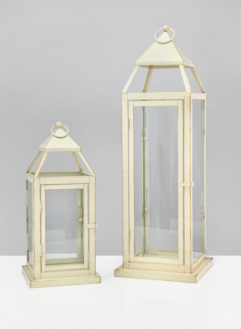 Montmartre Aged White Lantern