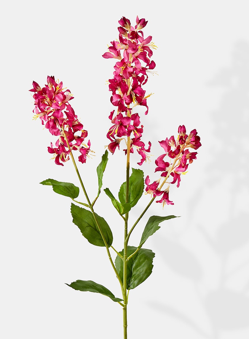 48in Long Artificial Pink Flower Spray, Case of 12 Decor Jamali Garden